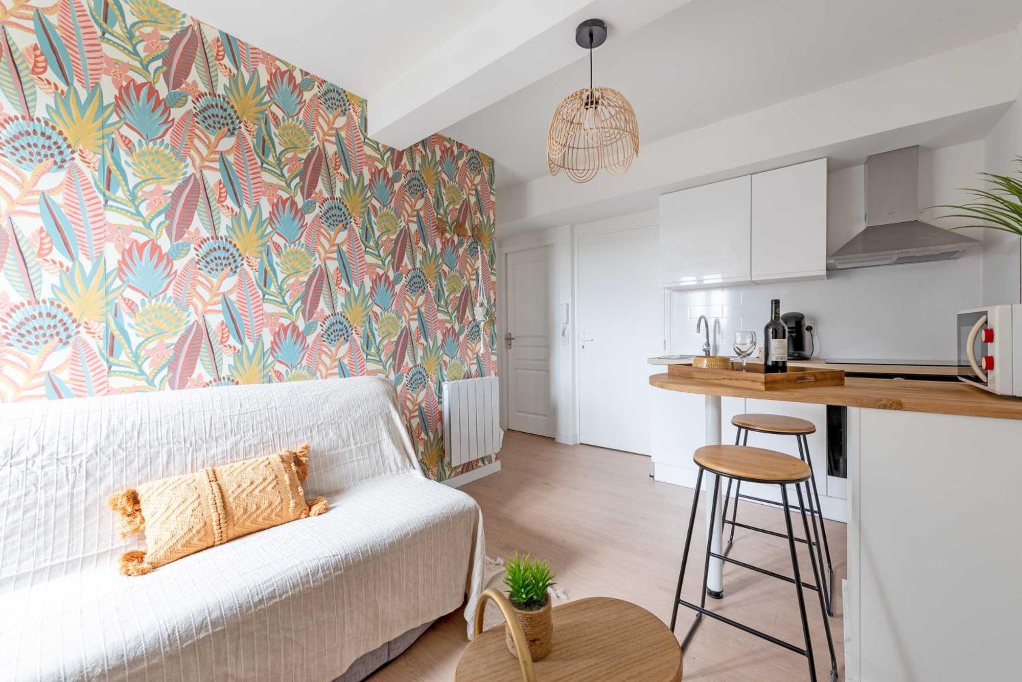 Le Tropical : T2 Renove Ambiance Cosy Et Coloree Mazamet Bagian luar foto
