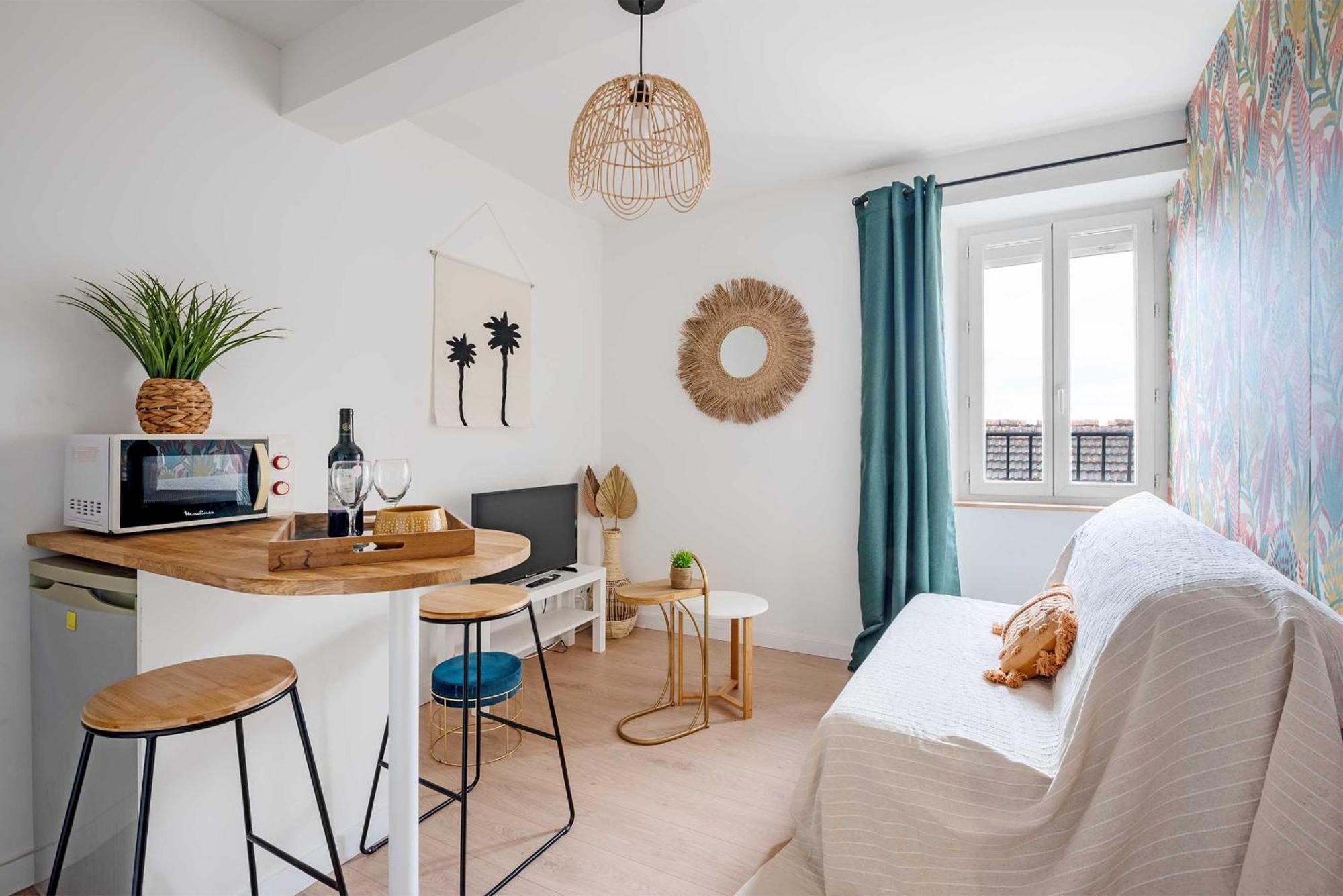 Le Tropical : T2 Renove Ambiance Cosy Et Coloree Mazamet Bagian luar foto